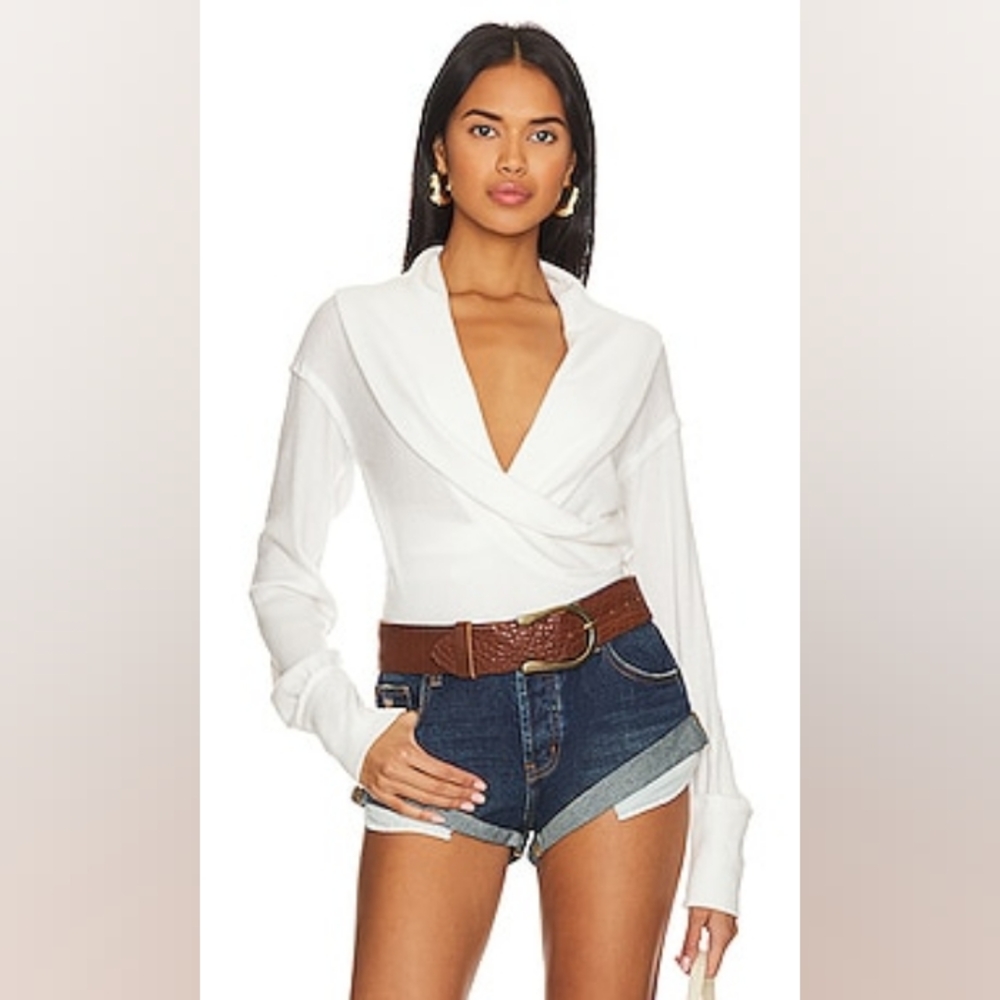 Free People - Hold Me Close Blouse in Ivory